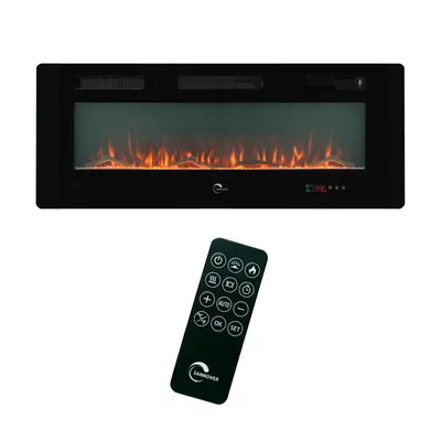 Produktbild von Elektrokamin mit LED-Flammeneffekt Valtaia Plat Sannover 2000 W / 127 cm