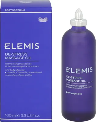 Zdjęcie produktu dla ELEMIS De-Stress Olejek do masażu Relaksujący olejek do ciała 100ml
