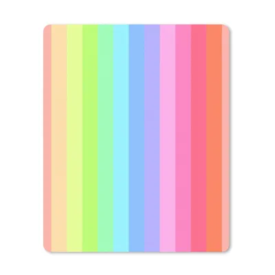 Produktbild von MuchoWow® Mauspad Mousepad Regenbogen - Muster - Pastell 19x23 cm - Mousepads - Maus Mat - Pad - Mausunterlage - Mauspads - Spielen