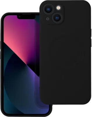 Zdjęcie produktu dla Etui pasujące do iPhone'a 13 – silikonowe etui Mag Cover kompatybilne z MagSafe, kolor czarny