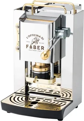 Produktbild von Faber Pro Deluxe Stainless Steel & Messing ESE Pad Espressomaschine