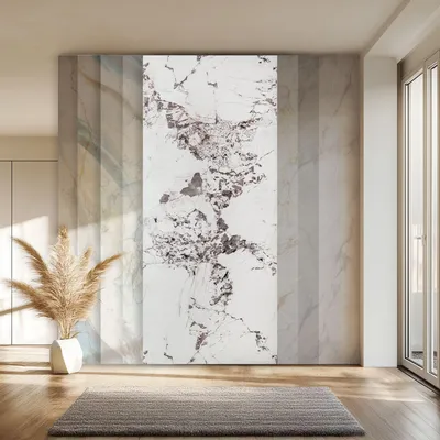 Produktbild von HEXIM Marmorplatten Optik 10 Stück 280x122 cm SPC Kunststoff Innen & Außenbereich Granit Steinoptik - Duschrückwand Küchenrückwand Spritzschutz Badverkleidung (34,16 m² 2005) A-Serie