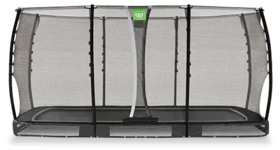 Image de EXIT Allure Classic Trampoline 244x427cm, Trampoline Enterrée, Noir