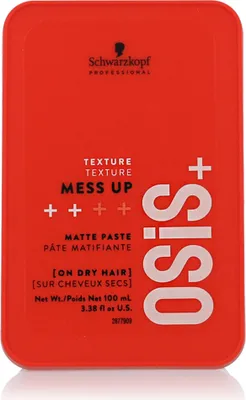 Produktbild von Schwarzkopf Professional Osis+ Texture Mess Up Matte Paste 100 ml