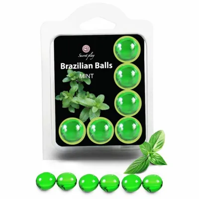Immagine prodotto di Palline brasiliane set 6 menta