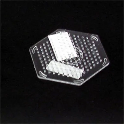 Produktbild von Hama Stiftplatte, 6eck, klein, transparent