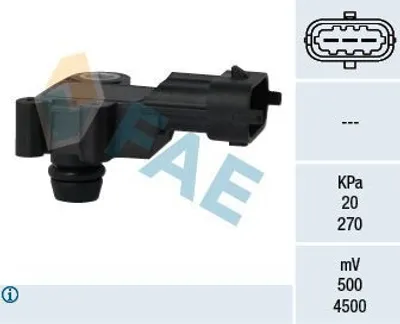 Produktbild von FAE 15100 Ladedrucksensor für OPEL INSIGNIA Caravan Saugrohr