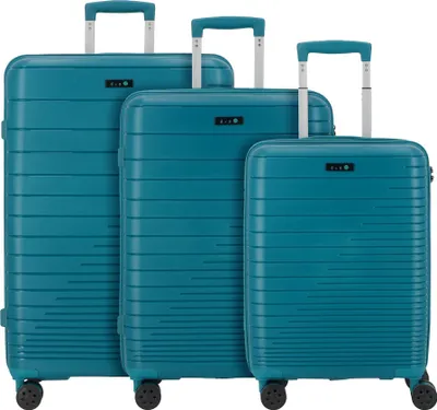 Produktbild von d&n Travel Line 4600 4 Rollen Kofferset 3-teilig
