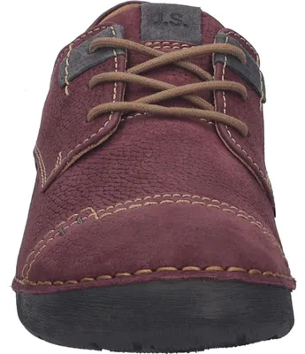 Produktbild von Josef Seibel Damen Schnürschuh Leder Halbschuh mit Schalensohle 59641 Fergey 41, Größe:40 EU, Farbe:Violett