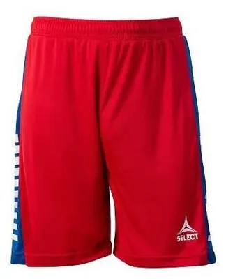 Productafbeelding van SELECT Heren handbalshorts, rood/blauw, maat XL