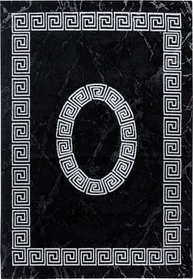 Immagine prodotto di Teppium Tappeto Moderno di Design per Soggiorno Motivo Trendy Pelo Corto Rettangolare Morbido e Facile da Pulire, Dimensioni: 80x300 cm