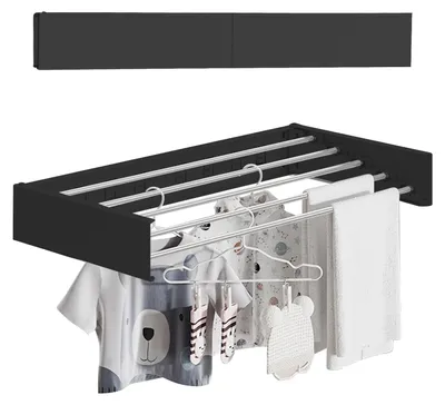 Produktbild von Faltbares Wandtrockengestell für Innen und Außen - 80 cm