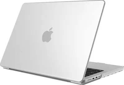 Produktbild von Fintie Hülle Kompatibel mit MacBook Pro 14 Zoll(2026-2021) M5 M4 M3 M2 M1 Pro/Max A3426 A3427 A3434 A3112 A3401 A3185 A2992 A2918 A2779, Schutzhülle Kompatibel mit MacBook Pro 14, Transparent(Frost)
