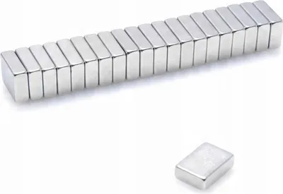 Immagine prodotto di Magnete a piastra in neodimio MP£ 10x10x3 N38 set di 25 pezzi