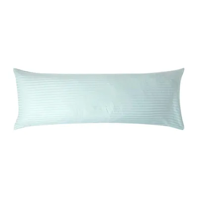 Produktbild von HOMESCAPES Seitenschläferkissenbezug 330, 100% Baumwolle, hellblau