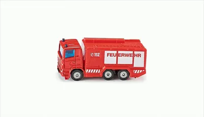 Produktbild von Siku Tanklöschfahrzeug FEUERWEHR Spielzeugauto rot; 1034