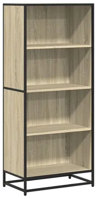 Image de vidaXL Bibliothèque Chêne Sonoma 60x35x139 cm Matériau dérivé du bois