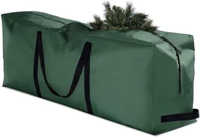 Immagine prodotto di Borsa portaalbero di Natale - Dimensioni 122 x 38 x 51 cm - Verde - Robusta