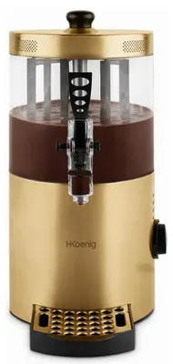 Chocoladedispenser 3 l, Edelstahl, 1200 W, einstellbarer Thermostat