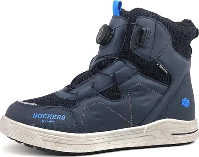 Zdjęcie produktu dla Dockers by Gerli buty dziecięce chłopięce niebieskie rekreacyjne, rozmiar buta:35 EU