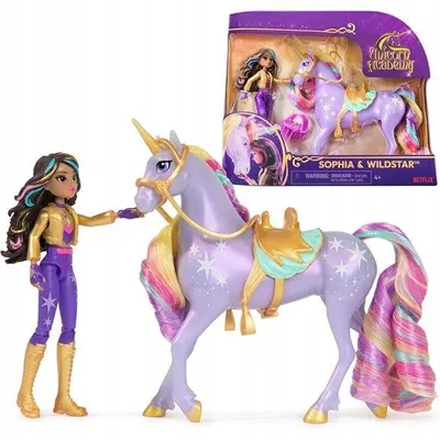 Produktbild von Spin Master Unicorn Academy Puppe Sophia & Einhorn Wildstar Set