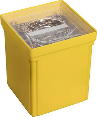 Produktbild von allit Einsatzbox EuroPlus Insert >L<130/3 gelb