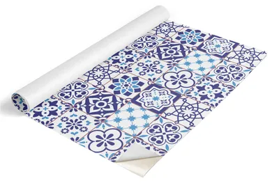 Zdjęcie produktu dla Folia meblowa Tulup – folia samoprzylepna do mebli – folia samoprzylepna 75 x 150 cm – folia meblowa do szaf – folia do mebli – folia meblowa do kuchni – wodoodporna – zmywalna – samoprzylepna – bez pęcherzyków powietrza – mozaika