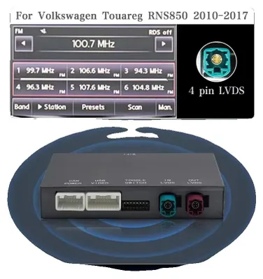 Obrázok produktu pre Adaptér Carplay a Android Auto, bezdrôtová funkcia, podpora DAB+, pre Volkswagen Touareg