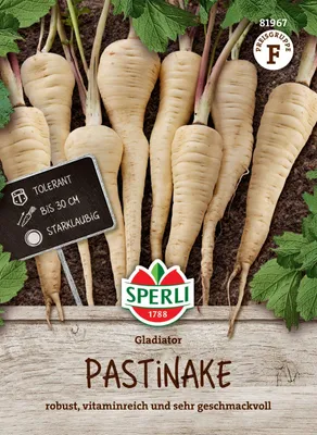 Produktbild von SPERLI Pastinakensamen Gladiator F1 Pastinaca sativa 4-6 lfd. Meter