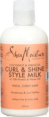 Produktbild von SheaMoisture Coconut & Hibiscus Curl & Style Hair Styling Milk 254ml
