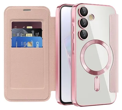 Produktbild von Techsuit - SmartMag Book Flipcase für Samsung Galaxy A35 5G - rosa