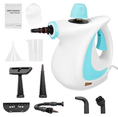 Immagine prodotto di Pulitore a vapore - Pulitore a vapore portatile - Alta pressione - Portatile - Multifunzionale - Adatto a diverse superfici - Bianco