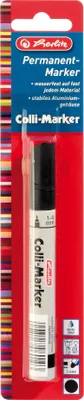 Image de Herlitz Permanentmarker 1-4mm Kegelspitze schwarz 1er Blister