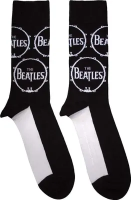 Immagine prodotto di The Beatles Drum Logo Repeat Black 40-45 Calzini
