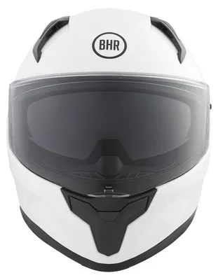 Produktbild von BHR 831 ROCKET, Vollvisierhelm Doppelvisier ECE 22.06, Vollvisierhelm mit Sonnenblende, Weiß, M
