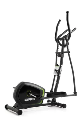A black and green Zipro Neon magnetic crosstrainer is shown against a white background.