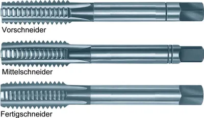 Produktbild von Forum Handgewindebohrer-Satz links DIN 352 HSS M10,0