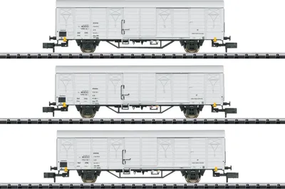 Produktbild von MINITRIX Set mit 3 Güterwagen, Bauart Ibblps DR Ep.IV 15316 Spur N