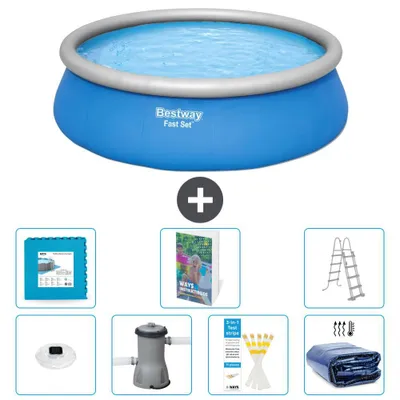 Zdjęcie produktu dla Bestway Fast Set, basen okrągły - 457x122 cm - 6 elementów, model S500