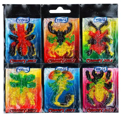 Produktbild von Vidal Creepy Jelly 6x11g