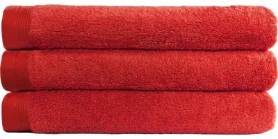 Produktbild von Klassisches Frotteehandtuch 70x140cm rot