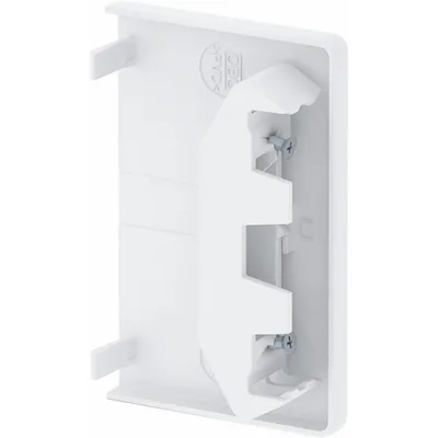 Produktbild von OBO GK-E70110RW Endstück 70x110mm PVC ** reinweiß RAL9010 6274370