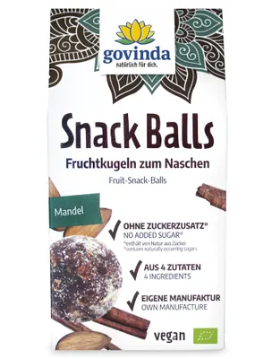 Produktbild von Snack Balls - Mandel 100g