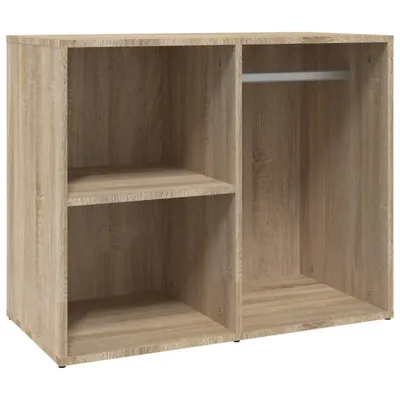 Produktbild von Regal für Schminktisch Sonoma-Eiche 80x40x65 cm Holzwerkstoff