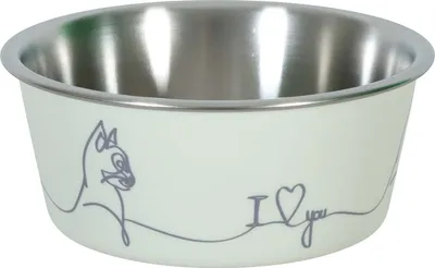 Produktbild von Zolux Love Katzenfutternapf beige