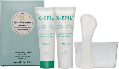 Productafbeelding van X-Epil haarverlichtingscrème, 2 x 40 ml