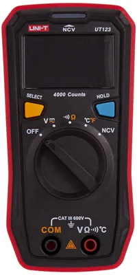 Productafbeelding van zakmeter met temperatuurmeetfunctie van -40 °C tot 300 °C