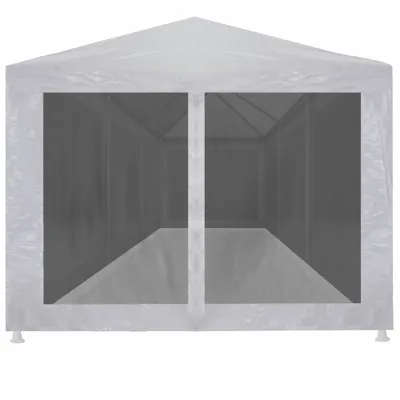Produktbild von vidaXL Partyzelt mit 8 Mesh-Seitenwänden 9 x 3 m
