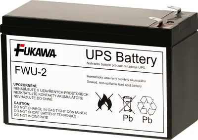 Produktbild von FIAMM Baterie RBC2 pro UPS - FUKAWA-FWU2 náhrada za RBC2