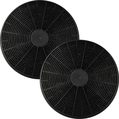 Produktbild von vhbw 2x Aktivkohlefilter kompatibel mit Klarstein 10032685, 10032862, 10032897, 10032900, 10032901, Aurica, 10032903 Dunstabzugshaube - 17,5 cm